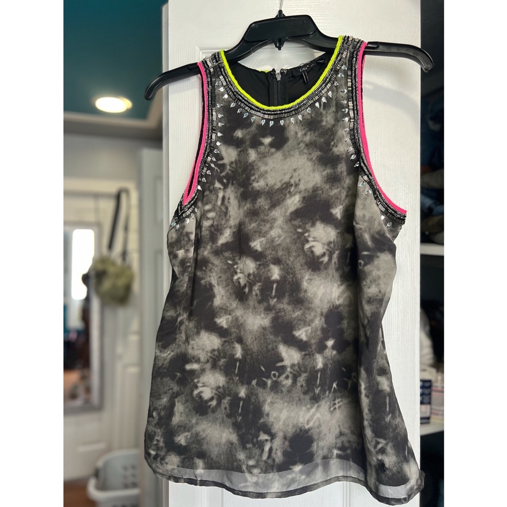 WOMENS bejeweled top